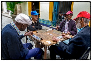 La partie de Dominos