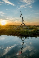 Le Phare Médiéval au coucher de soleil