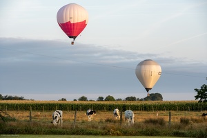 2021-08-21 Vol de Montgolfières Dèpart Mornac Sur Seudre